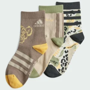 Kids adidas Disney Lion King 3 Pairs Per Pack Sock