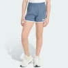 Kids adidas Elastic Waistband Woven Shorts with Binding