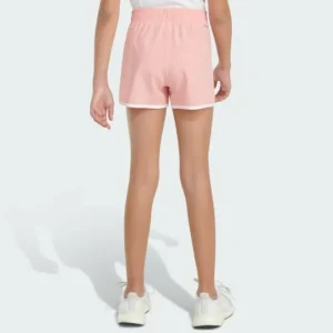 Kids adidas Elastic Waistband Woven Shorts with Binding