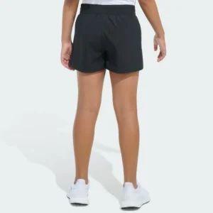 Kids adidas Elastic Waistband Woven Shorts with Binding