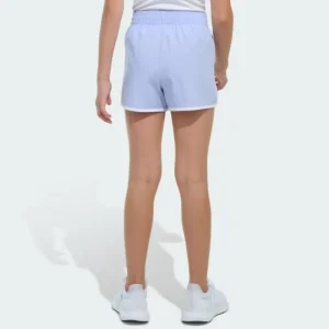 Kids adidas Elastic Waistband Woven Shorts with Binding
