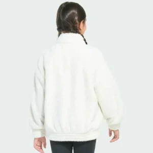 Kids adidas Mock Fleece Pullover