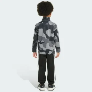 Kids/BOY adidas 2-Piece Camo Printed 3-Stripes Tricot Jacket Set