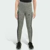 Kids adidas 3-Stripes Mélange Cellphone Pocket Leggings