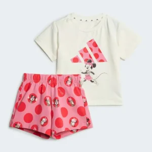 Kids adidas X Disney Minnie Mouse Tee Set Kids