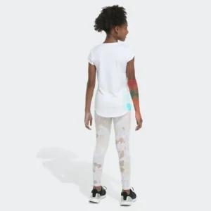 Kids adidas All Over Print 7/8 Cotton Tight