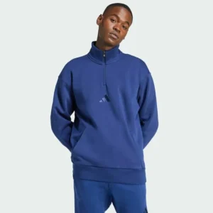 adidas ALL SZN Fleece 1/4-Zip Crew Sweatshirt