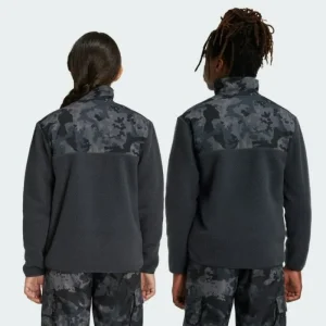 Kids/BOY adidas Allover Print Fleece Jacket Kids