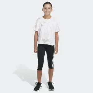 Kids adidas Allover Print Loose Box Tee