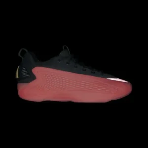 Women adidas Anthony Edwards 1 Acid Red Low Basketball Shoes