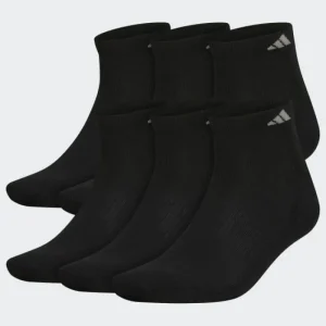 adidas Athletic Cushioned Low-Cut Socks 6 Pairs XL