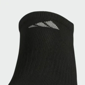 adidas Athletic Cushioned No-Show Socks 6 Pairs