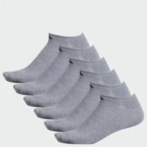 adidas Athletic Cushioned No-Show Socks 6 Pairs XL