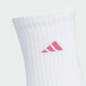 Kids adidas Athletic Cushioned 6-Pack Crew Socks Kids
