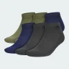 adidas Athletic Cushioned 6-Pack Low-Cut Socks