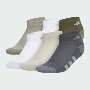 Kids adidas Athletic Cushioned 6-Pack Low-Cut Socks Kids