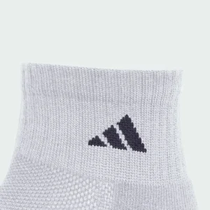 Kids adidas Athletic Cushioned 6-Pack Quarter Socks Kids