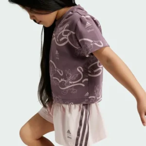 Kids adidas Disney Minnie and Daisy Tee Set