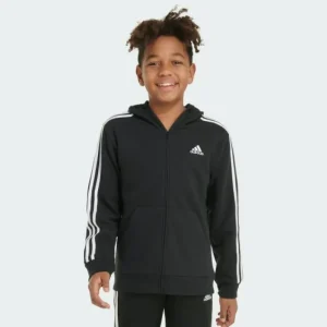 Kids/BOY adidas Essentials 3-Stripes Hooded Jacket