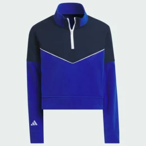 Kids adidas Fleece Crop 1/4 Zip