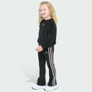 Kids adidas Long Sleeve Crewneck Velour Set Kids
