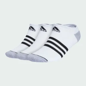 adidas M CUSH 3STRP 3.0 3PK NO SHOW