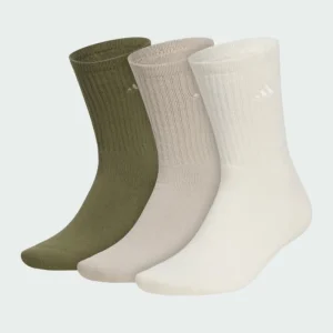 adidas Men's Cushioned Comfort 3-Pack Crew Socks
