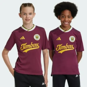 Kids/BOY adidas 2024 Portland Timbers  Archive Youth Jersey