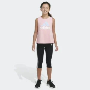Kids adidas Sleeveless Waist Length Tank Top
