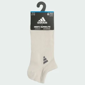 adidas Superlite 3.0 6-Pack No-Show Socks