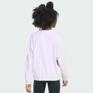 Kids adidas Velour Crewneck Pullover