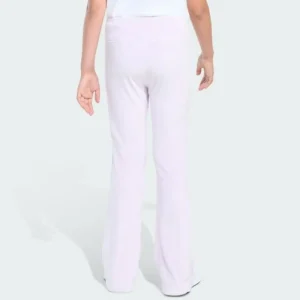Kids adidas Velour Vented Flared Pants